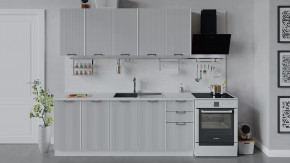 Кухонный гарнитур «Кимберли» длиной 200 см Белый, Сноу в Нягани - nyagan.mebel-tymen.ru | фото