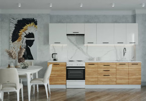 Кухонный гарнитур Лада-3000 столешница 38 мм в Нягани - nyagan.mebel-tymen.ru | фото