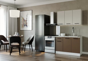 Кухонный гарнитур Латте-1200 столешница 38 мм в Нягани - nyagan.mebel-tymen.ru | фото