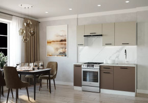 Кухонный гарнитур Латте-1800 столешница 38 мм в Нягани - nyagan.mebel-tymen.ru | фото