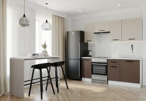 Кухонный гарнитур Латте-2000 столешница 38 мм в Нягани - nyagan.mebel-tymen.ru | фото