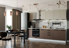 Кухонный гарнитур Латте-2800 столешница 26 мм в Нягани - nyagan.mebel-tymen.ru | фото