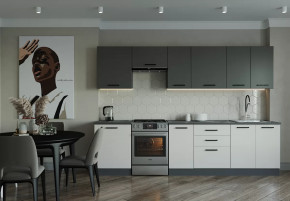 Кухонный гарнитур Лофт-3000 столешница 26 мм в Нягани - nyagan.mebel-tymen.ru | фото