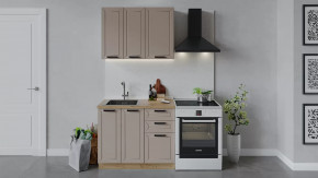 Кухонный гарнитур «Лорас» длиной 100 см Дуб крафт золотой/Холст латте в Нягани - nyagan.mebel-tymen.ru | фото