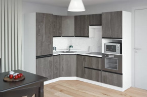 Кухонный гарнитур Ноктюрн оптима 1800х2400 мм в Нягани - nyagan.mebel-tymen.ru | фото