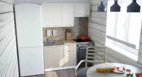 Кухонный гарнитур Ольга нормал 2 1500 мм в Нягани - nyagan.mebel-tymen.ru | фото