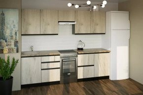 Кухонный гарнитур Равенна мега 2500 мм в Нягани - nyagan.mebel-tymen.ru | фото