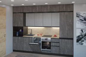 Кухонный гарнитур Симфония люкс 3000 мм в Нягани - nyagan.mebel-tymen.ru | фото