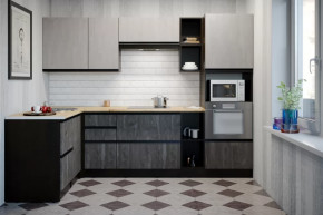Кухонный гарнитур Симфония мега прайм 1500х2700 мм в Нягани - nyagan.mebel-tymen.ru | фото