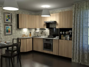 Кухонный гарнитур Симона гранд прайм 2600*1400 мм в Нягани - nyagan.mebel-tymen.ru | фото