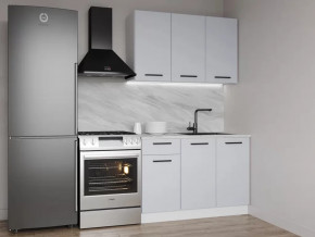 Кухонный гарнитур Смоки-1200 МДФ столешница 26 мм в Нягани - nyagan.mebel-tymen.ru | фото