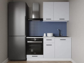 Кухонный гарнитур Смоки-1600 МДФ столешница 38 мм в Нягани - nyagan.mebel-tymen.ru | фото