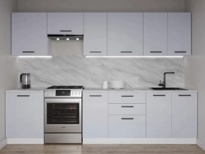 Кухонный гарнитур Смоки-3000 МДФ столешница 38 мм в Нягани - nyagan.mebel-tymen.ru | фото