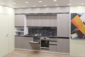 Кухонный гарнитур Сюита люкс 3000 мм в Нягани - nyagan.mebel-tymen.ru | фото