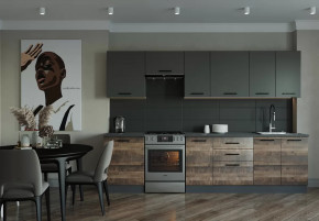 Кухонный гарнитур Трансильвания-3000 столешница 38 мм в Нягани - nyagan.mebel-tymen.ru | фото