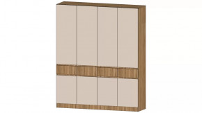 Ленора Шкаф 4х ств. Дуб вотан/Кашемир в Нягани - nyagan.mebel-tymen.ru | фото