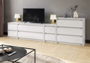 Модульная гостиная Айден Белое дерево в Нягани - nyagan.mebel-tymen.ru | фото