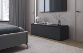 Модульная гостиная Берген Диамант серый в Нягани - nyagan.mebel-tymen.ru | фото