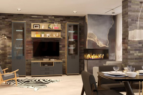 Модульная гостиная Грейс композиция-1 в Нягани - nyagan.mebel-tymen.ru | фото