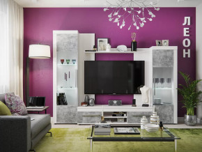 Модульная гостиная Леон в Нягани - nyagan.mebel-tymen.ru | фото