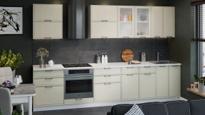 Модульная кухня «Белладжио» Белый, Софт панакота в Нягани - nyagan.mebel-tymen.ru | фото