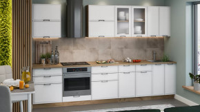 Модульная кухня «Белладжио» Дуб Крафт золотой, Фон белый в Нягани - nyagan.mebel-tymen.ru | фото