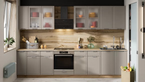 Модульная кухня «Белладжио» Дуб Крафт золотой, Софт капучино в Нягани - nyagan.mebel-tymen.ru | фото