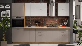 Модульная кухня «Габриэлла» Белый/Сноу/Муссон в Нягани - nyagan.mebel-tymen.ru | фото