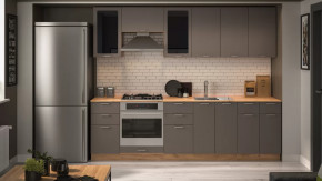 Модульная кухня «Габриэлла» Дуб крафт золотой/Муссон в Нягани - nyagan.mebel-tymen.ru | фото