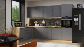 Модульная кухня «Гренада» Дуб Крафт золотой, Холст Вулкан в Нягани - nyagan.mebel-tymen.ru | фото