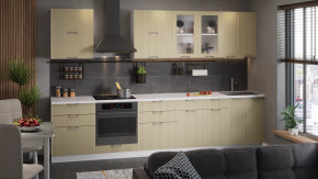 Модульная кухня «Кимберли» Белый, Крем в Нягани - nyagan.mebel-tymen.ru | фото