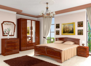 Модульная спальня Лакированный орех в Нягани - nyagan.mebel-tymen.ru | фото