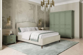 Модульная спальня Лорето Лак Зелёный самшит в Нягани - nyagan.mebel-tymen.ru | фото