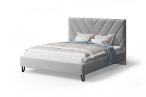 Мягкая кровать Аделия, 1400*2000 мм, серый в Нягани - nyagan.mebel-tymen.ru | фото