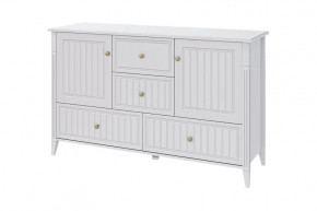 Мэгги Комод 2 двери 4 ящика Белый в Нягани - nyagan.mebel-tymen.ru | фото