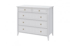Мэгги Комод 5 ящиков Белый в Нягани - nyagan.mebel-tymen.ru | фото