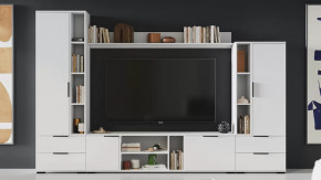 Набор мебели для гостиной «Агата» №4 Белый в Нягани - nyagan.mebel-tymen.ru | фото