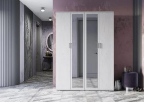 НЕЛЬСОН ШК-04 Шкаф (ш800*г500*в2200мм), ЛДСП в Нягани - nyagan.mebel-tymen.ru | фото