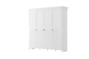 Никеа Шкаф распашной для одежды ШР-4 Белый в Нягани - nyagan.mebel-tymen.ru | фото