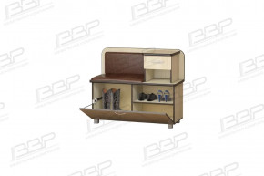 Обувница №2 МС прихожая Феликс ЛДСП (венгебелфорт) в Нягани - nyagan.mebel-tymen.ru | фото