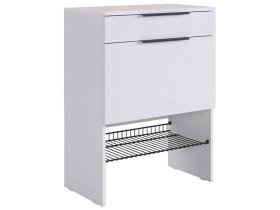 Обувница Баско белое дерево/белое дерево в Нягани - nyagan.mebel-tymen.ru | фото