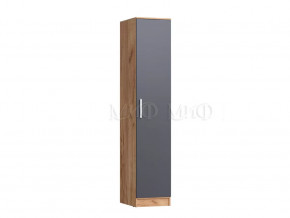 Пенал Мартина ЛДСП Графит, Дуб крафт в Нягани - nyagan.mebel-tymen.ru | фото