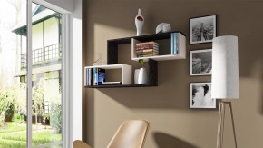 Полка настенная тип 4 в Нягани - nyagan.mebel-tymen.ru | фото