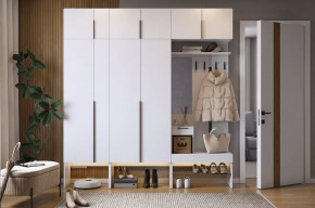Прихожая Баско К10 белое дерево в Нягани - nyagan.mebel-tymen.ru | фото