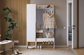 Прихожая Баско К3 белое дерево в Нягани - nyagan.mebel-tymen.ru | фото