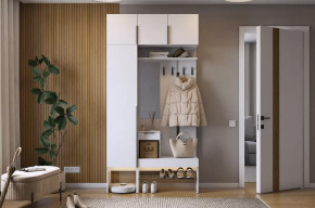 Прихожая Баско К4 белое дерево в Нягани - nyagan.mebel-tymen.ru | фото