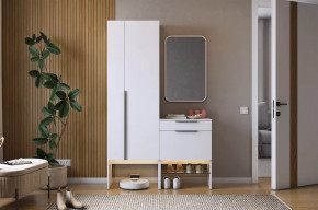 Прихожая Баско К8 белое дерево в Нягани - nyagan.mebel-tymen.ru | фото