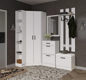 Прихожая "Кевин" Микон (белый) в Нягани - nyagan.mebel-tymen.ru | фото