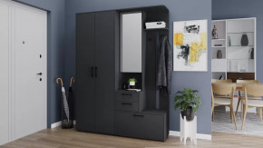 Прихожая «Витра» №4 Антрацит в Нягани - nyagan.mebel-tymen.ru | фото