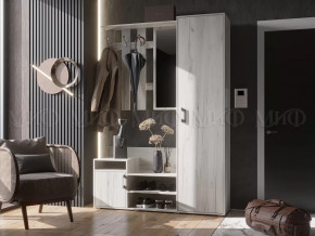 Прихожая Визит Дуб Крафт Белый в Нягани - nyagan.mebel-tymen.ru | фото